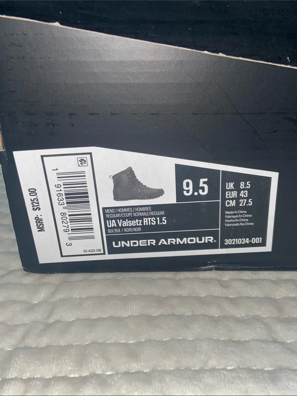 Under Armour Men’s Valsetz RTS 1.5
